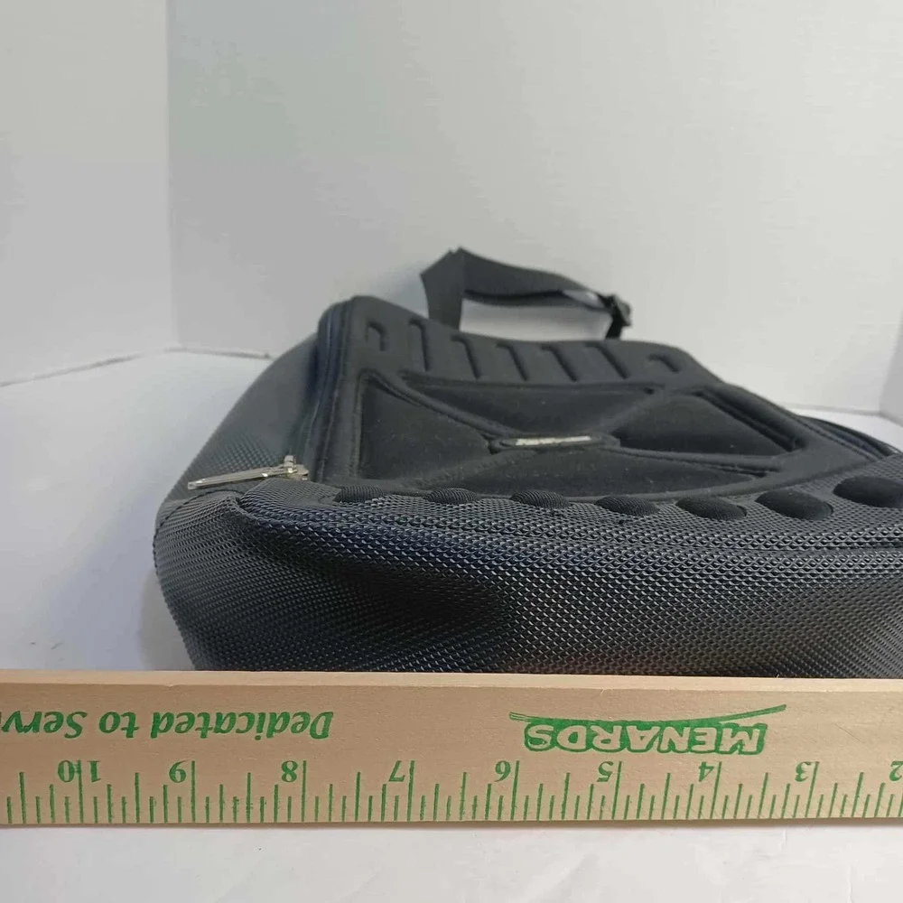 Game Boy Advance System Carrying Case Black Travel Bag‎ Organizer